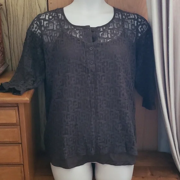 Shell + cami by Liz Claiborne - Picture 1 of 7